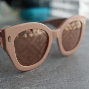 FENDI 52mm Cat Eye Sunglasses
